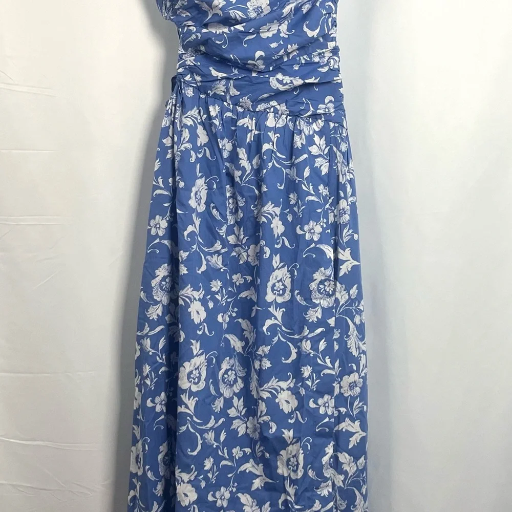 Abercrombie & Fitch Giselle Spring Floral One-Shoulder Cutout Dress Size Small